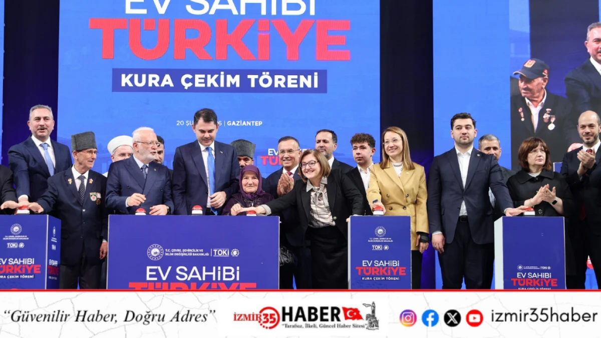 GAZİANTEP B&Uuml;Y&Uuml;KŞEHİR EV SAHİPLİĞİNDE Y&Uuml;ZYILIN SOSYAL KONUT PROJESİ İ&Ccedil;İN KURALAR &Ccedil;EKİLDİ