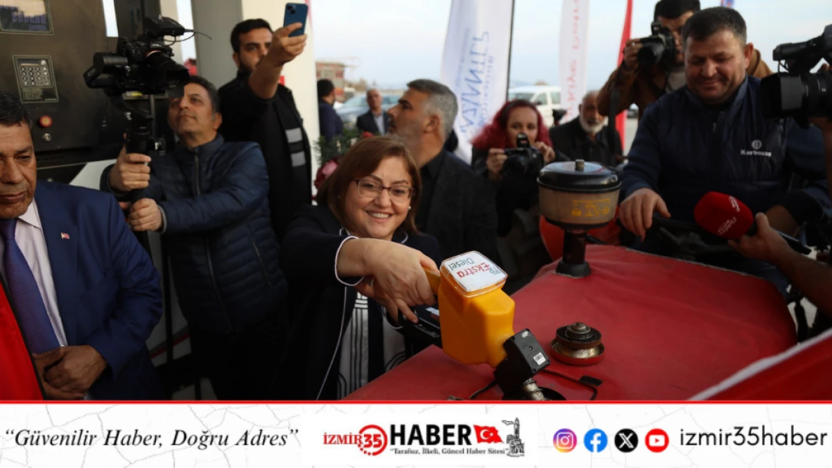 GAZİANTEP BÜYÜKŞEHİR’DEN ÇİFTÇİYE 18 MİLYON 392 BİN 300 LİTRE MAZOT DESTEĞİ