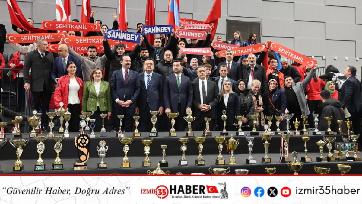 GAZİANTEP&rsquo;İN GEN&Ccedil; YILDIZLARI &Ouml;D&Uuml;LLE TA&Ccedil;LANDI