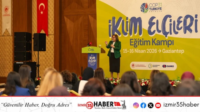 GAZİANTEP&rsquo;TE COP31 İKLİM EL&Ccedil;İLERİ EĞİTİM KAMPI D&Uuml;ZENLENDİ