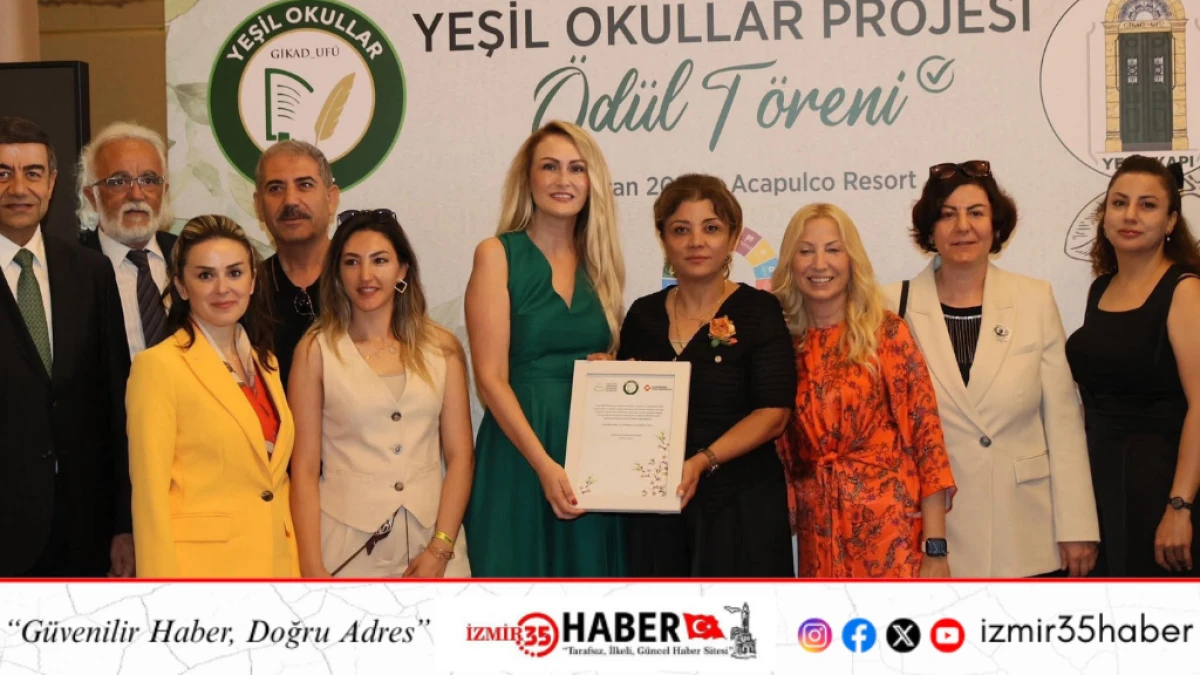 GAZİANTEP'TEN YEŞİL OKULLAR PROJESİ'NDE B&Uuml;Y&Uuml;K BAŞARI