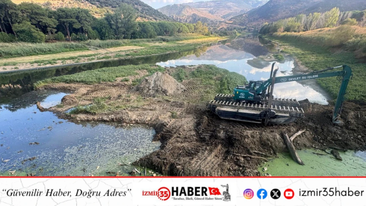 Gediz’e amfibik operasyon