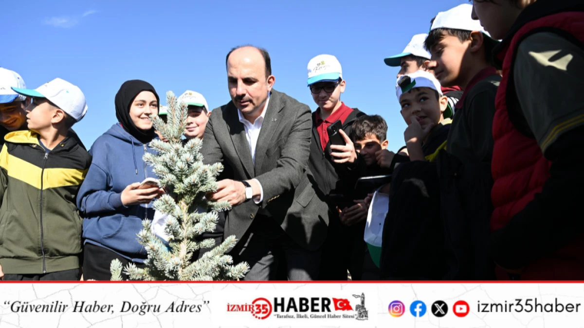 GELECEĞE NEFES KONYA’YA HAYAT PROGRAMINDA ÖĞRENCİLER FİDAN DİKTİ