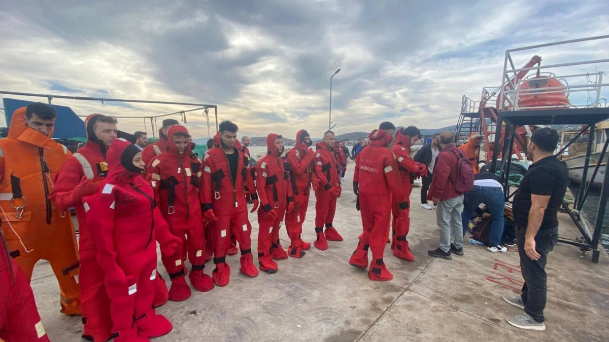 Geleceğin denizcileri Ege &Uuml;niversitesinde yetişiyor