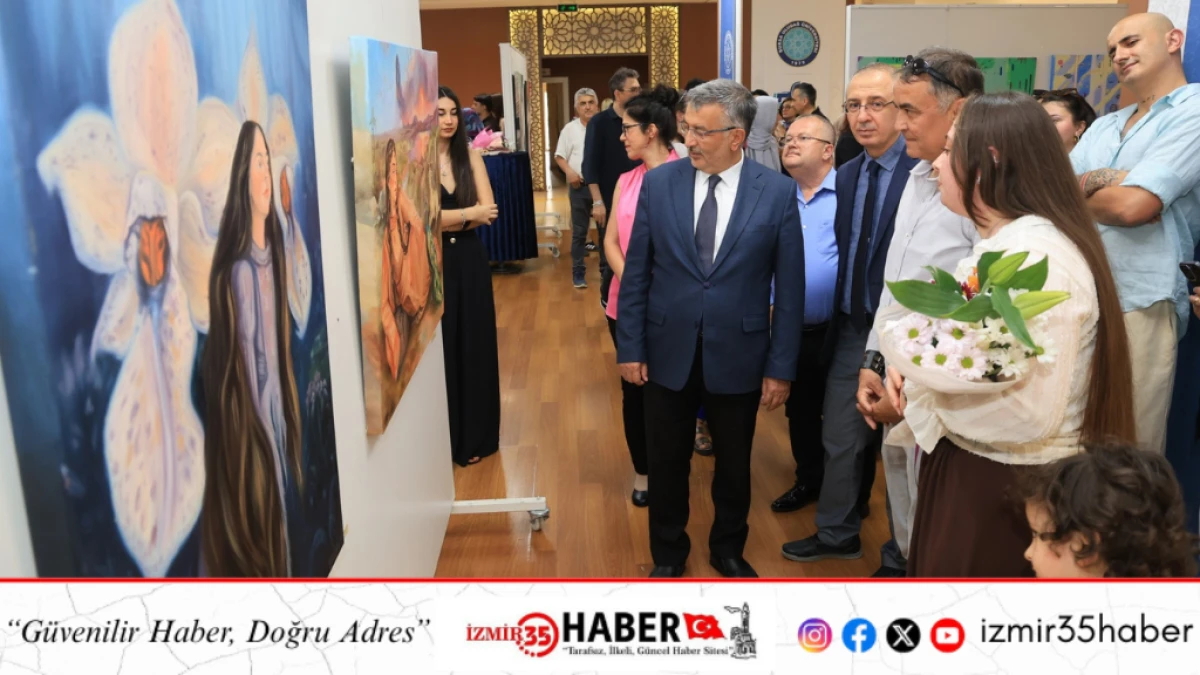 Geleceğin sanat&ccedil;ıları mezuniyet sergisinde buluştu