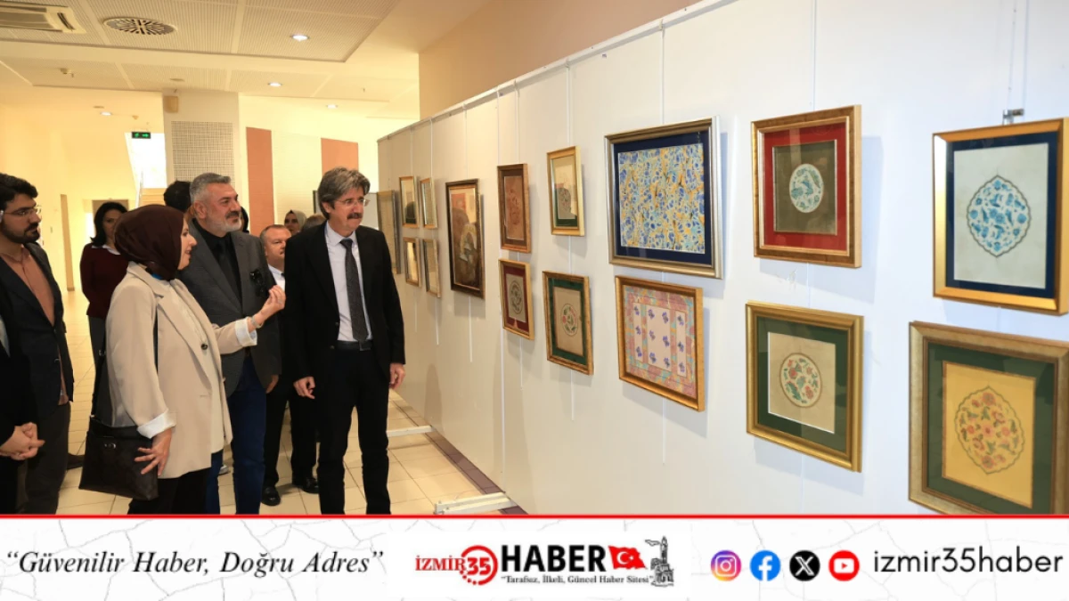 Geleneksel Türk Sanatları Bölümü öğrencilerinin eserleri sergilendi