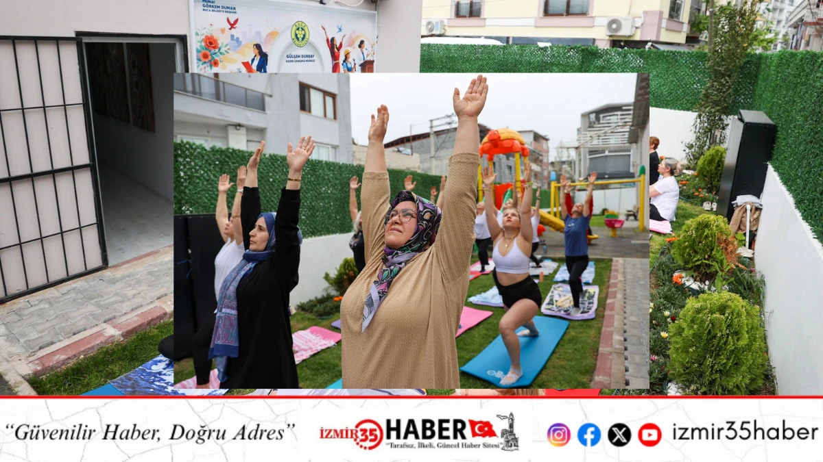 G&uuml;lşah Durbay Kadın Danışma Merkezi&rsquo;nde yoga heyecanı