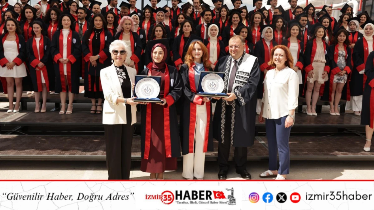 G&Uuml;LS&Uuml;M G&Uuml;RAL DİŞ HEKİMLİĞİ FAK&Uuml;LTESİNDE MEZUNİYET HEYECANI YAŞANDI