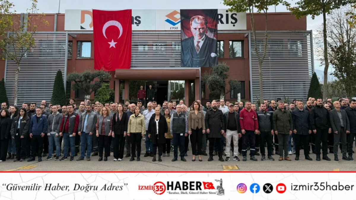 GÜRİŞ'TEN ATATÜRK'E SAYGI DURUŞU