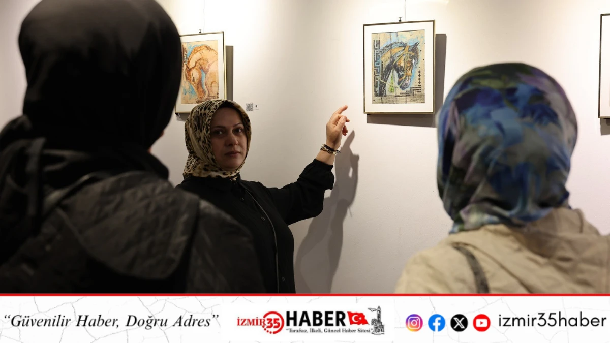 Hat İzinde sergisi Bağcılar&rsquo;da sanatseverlerle buluştu