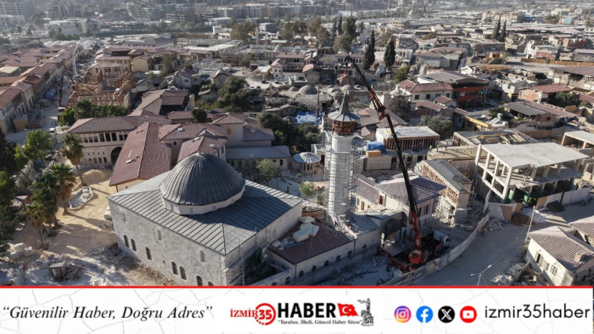 HATAY HABİB-İ NECCAR CAMİİ’NİN RESTORASYONUNDA SONA YAKLAŞILDI