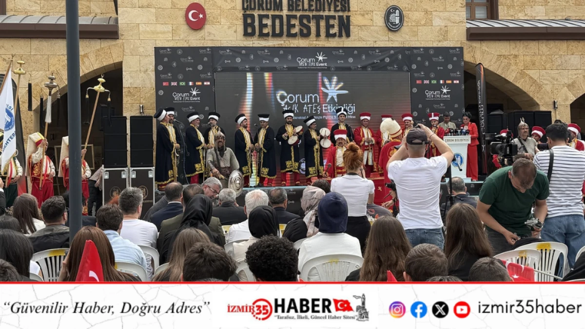 HİTİTLERİN BAŞKENTİ &Ccedil;ORUM  GASTRONOMİSİ İLE UNESCO YOLUNDA     A&Ccedil;IK ATEŞ ETKİNLİKLERİ BAŞLADI!