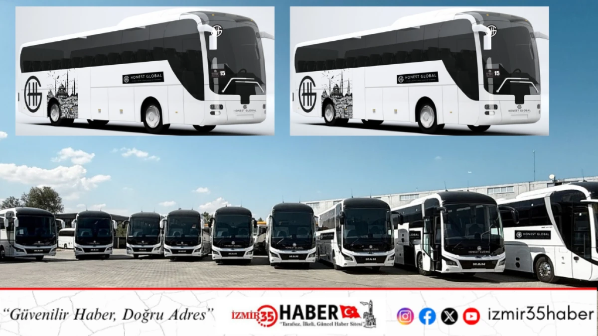 Honest Global, filosunu 10 adet ödüllü MAN Lion’s Coach ile güçlendirdi