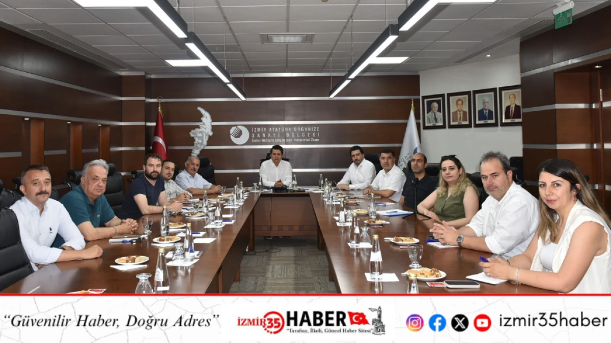 İAOSB, Su Y&ouml;netimindeki &Ouml;nc&uuml; Birikimini OSB-SUYAP Heyetiyle Paylaştı