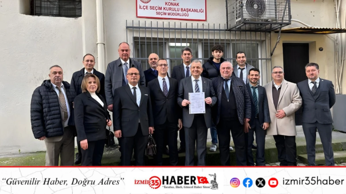 İZELKO&rsquo;da değişim d&ouml;nemi: Akbıyık ve ekibi mazbata aldı