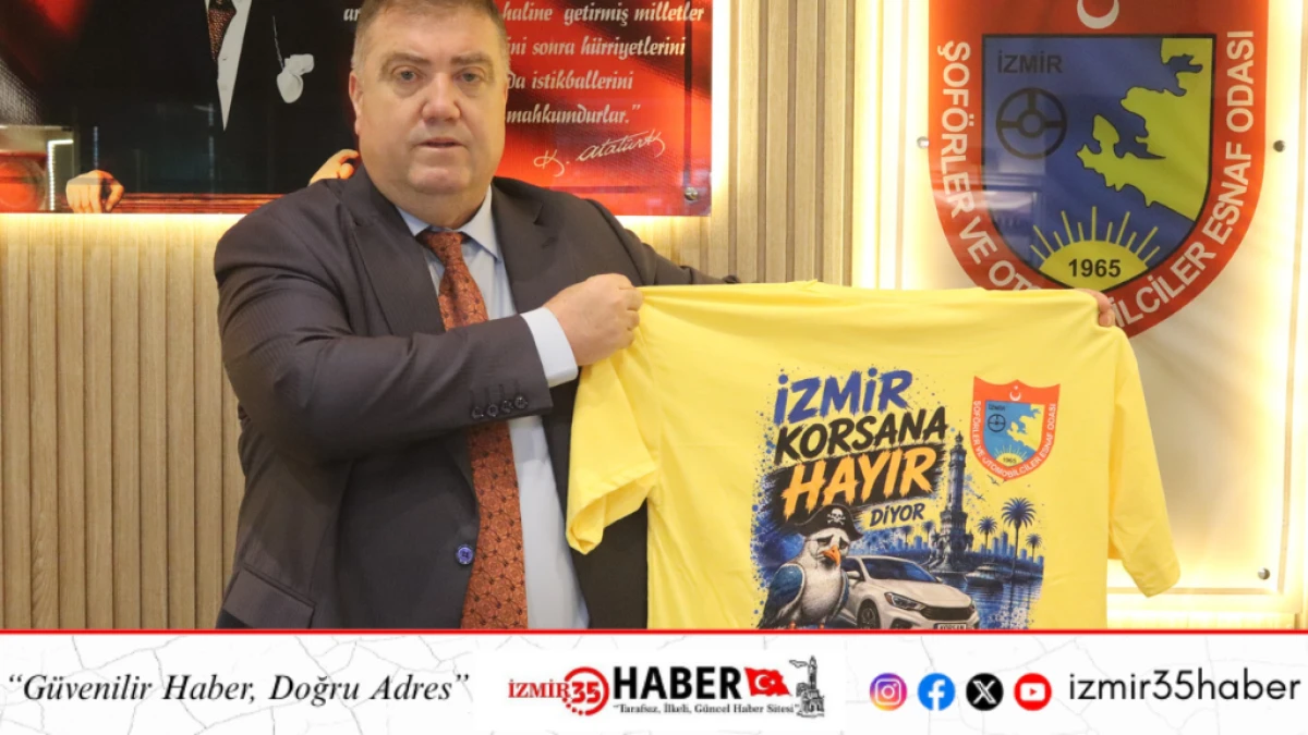 İZMİR TAKSİ ESNAFI KORSANA KARŞI TEK Y&Uuml;REK