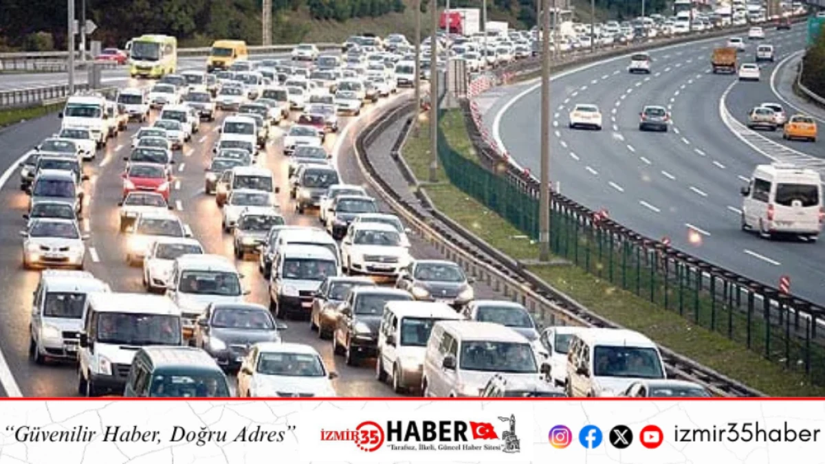 İzmir’de Eylül ayında 61 bin 261 adet taşıtın devri yapıldı