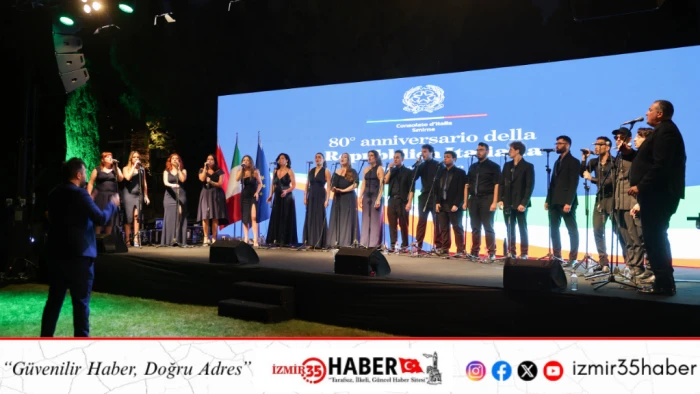 İzmir&rsquo;de İtalya Cumhuriyet Bayramı Coşkusu