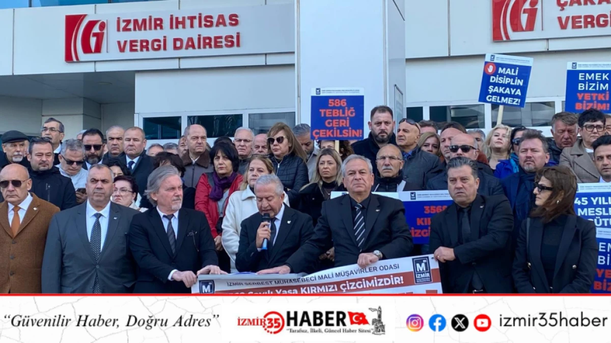 İZMİRLİ MALİ M&Uuml;ŞAVİRLERİN SES GETİREN &Ccedil;IKIŞI