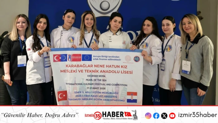 İzmirli &Ouml;ğrenciler T&uuml;rk Mutfağının Zenginliğini Uluslararası Platformda Bir Kez Daha Kanıtladı 