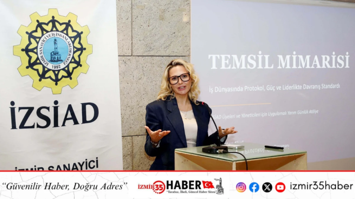 İZSİAD&rsquo;dan Protokol At&ouml;lyesi