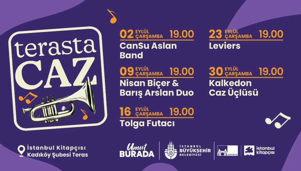 KADIK&Ouml;Y&rsquo;DE EYL&Uuml;L AKŞAMLARINA &ldquo;TERASTA CAZ&rdquo; EŞLİK EDİYOR
