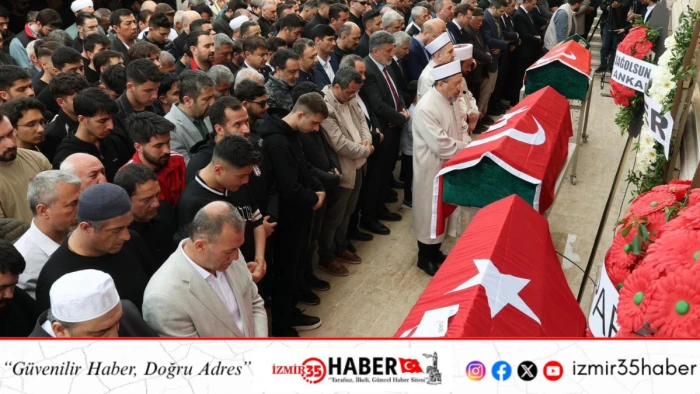 Kahramanmaraş&rsquo;taki saldırının kurbanları g&ouml;zyaşlarıyla uğurlandı