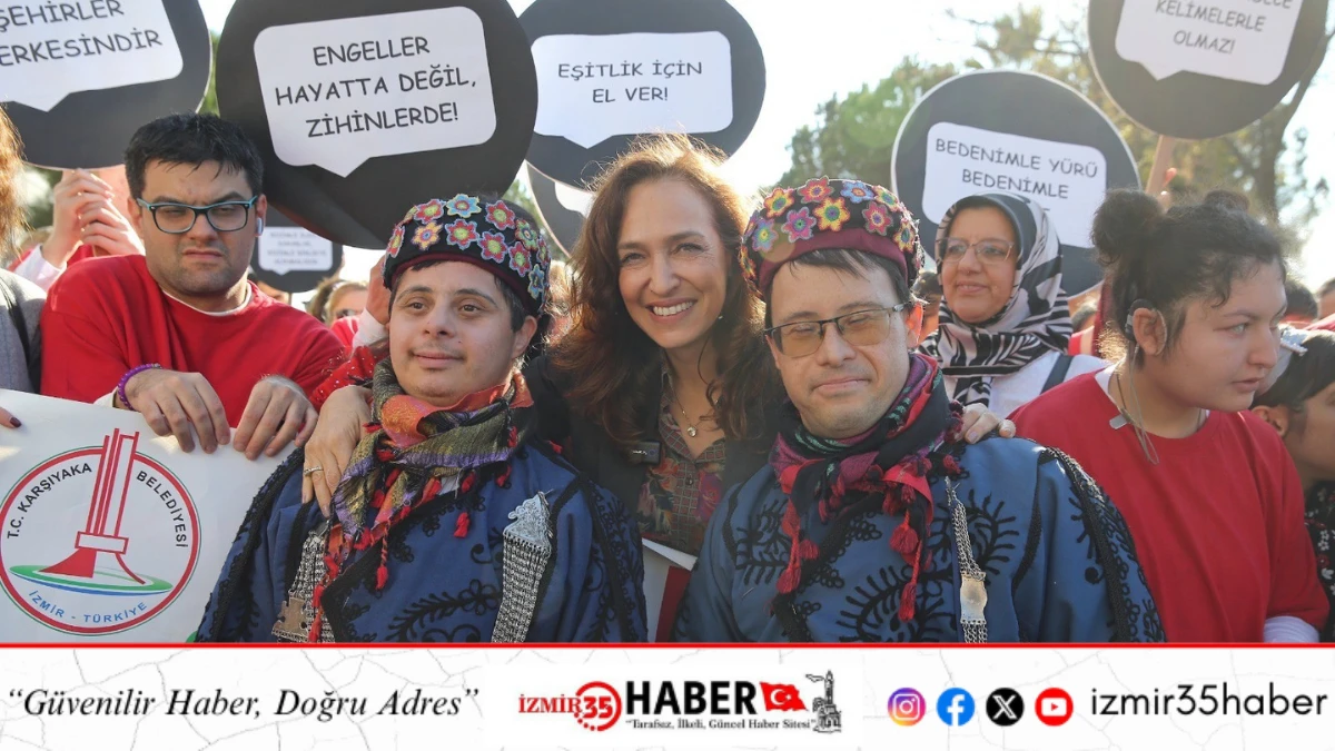 Karşıyaka engelsiz yaşam i&ccedil;in el ele&nbsp;