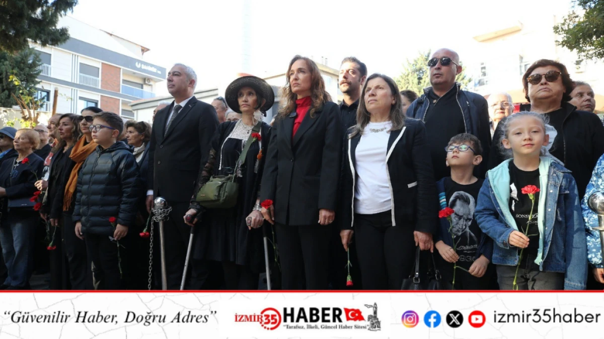 Karşıyaka tek yürek oldu, Ata’ya selam durdu!