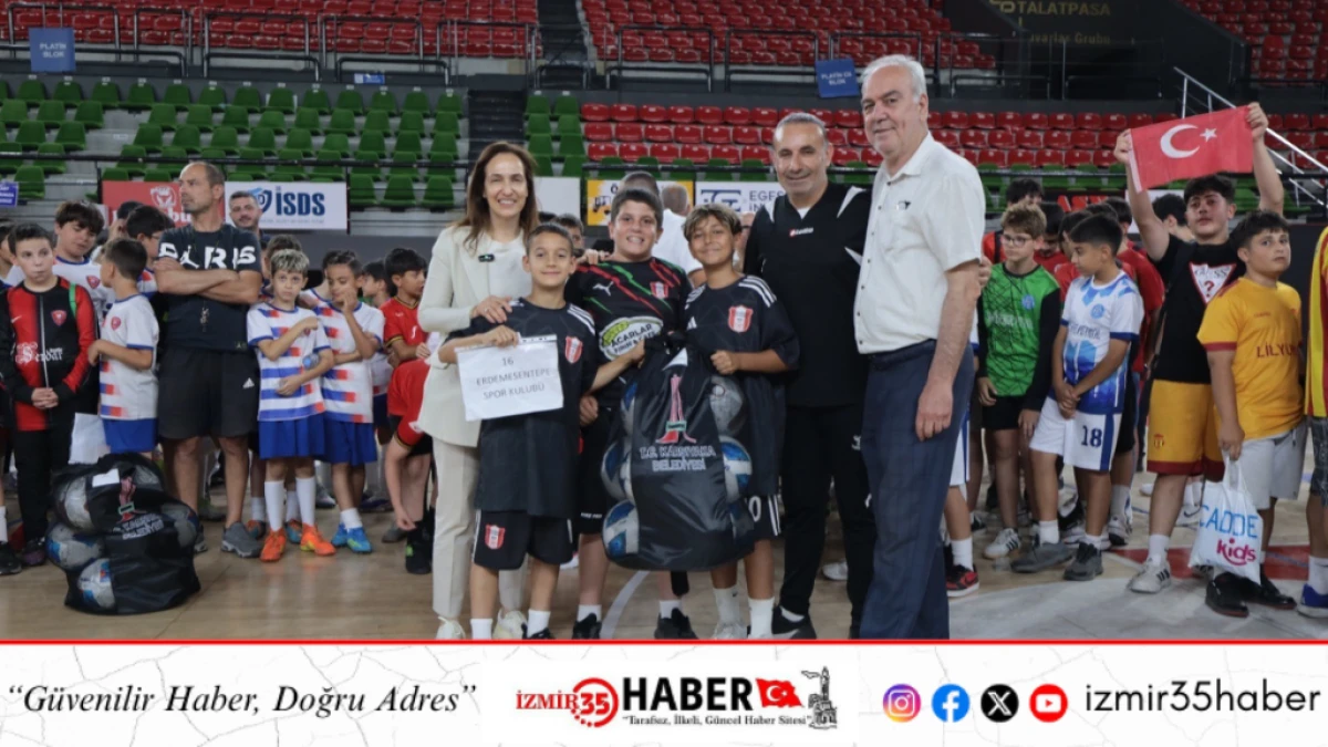 Karşıyaka&rsquo;da Kış Spor Okulları&rsquo;na g&ouml;rkemli kapanış