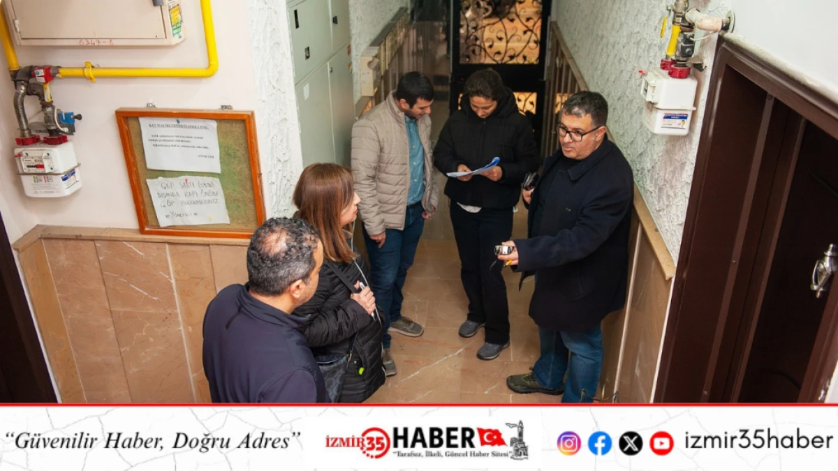 Karşıyaka&rsquo;da ortak yaşam alanlarına sıkı denetim