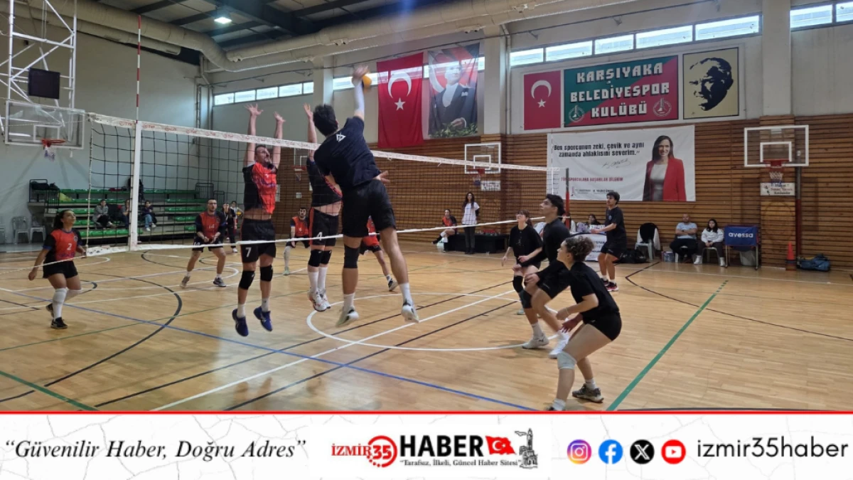 Karşıyaka&rsquo;da voleybol heyecanı