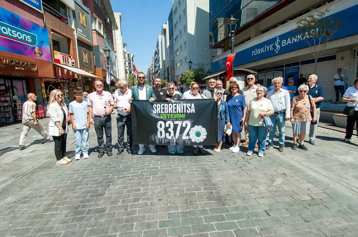 Karşıyaka&rsquo;dan Srebrenitsa mesajı