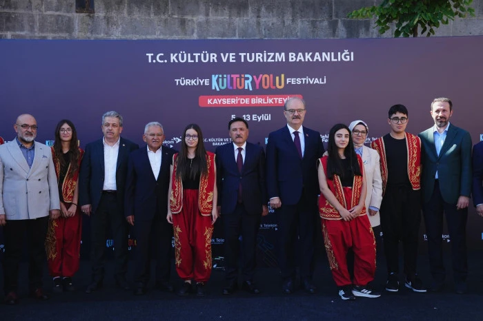 KAYSERİ&rsquo;DE T&Uuml;RKİYE K&Uuml;LT&Uuml;R YOLU HEYECANI BAŞLADI 
