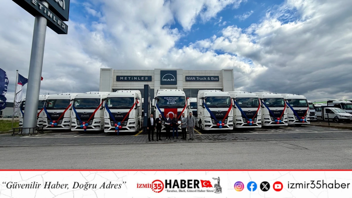 Kayseri&rsquo;nin k&ouml;kl&uuml; firması Bakır Beton,  operasyonel g&uuml;c&uuml;n&uuml; 20 adet MAN ile pekiştirdi