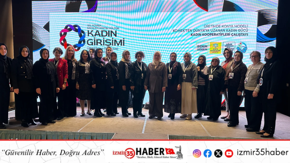 KOMEK&rsquo;TEN KADIN KOOPERATİFLERİ &Ccedil;ALIŞTAYI