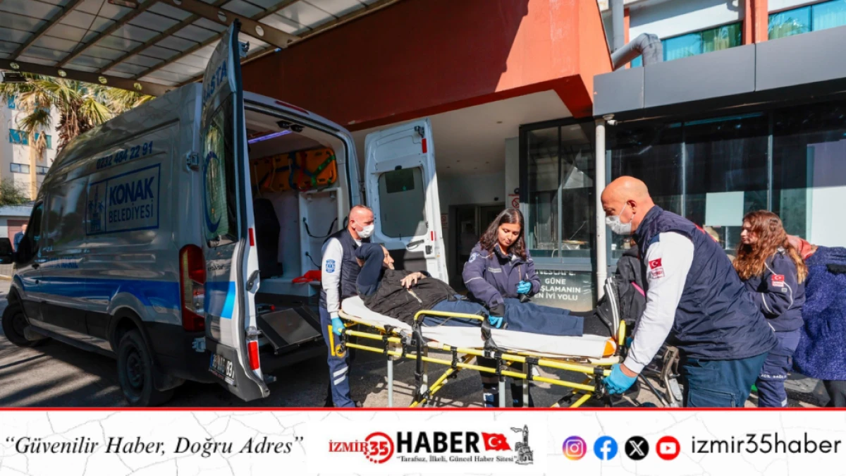 Konak&rsquo;ın hasta nakil hizmeti