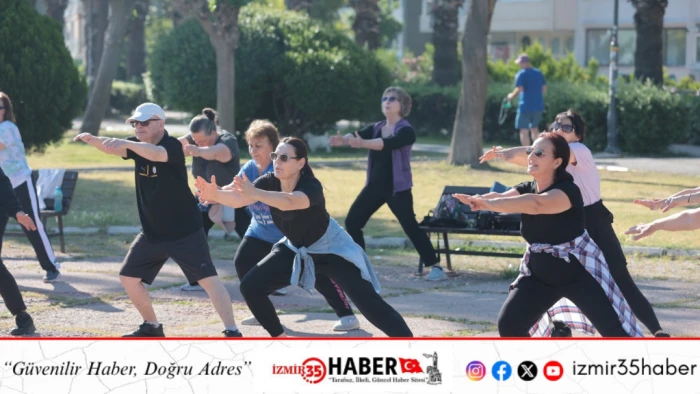 Konaklılar a&ccedil;ık havada sporu &ccedil;ok sevdi