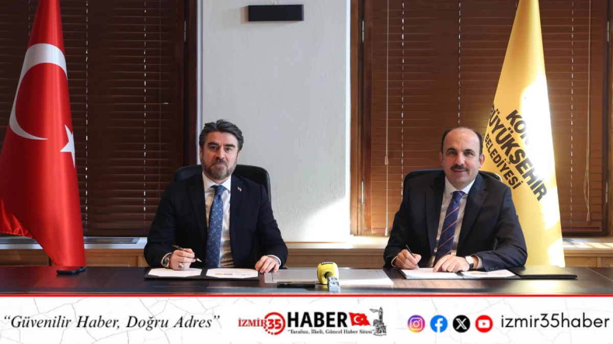 KONYA B&Uuml;Y&Uuml;KŞEHİR İLE EMLAK Y&Ouml;NETİM A.Ş. ARASINDA &Ouml;RNEK İŞ BİRLİĞİ