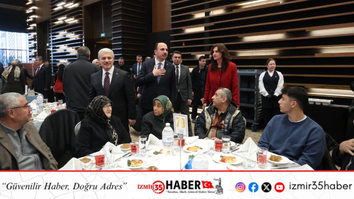 KONYA&rsquo;DAKİ ŞEHİT AİLELERİ, GAZİLER VE GAZİ YAKINLARI B&Uuml;Y&Uuml;K AİLE SOFRASI,NDA BULUŞTU