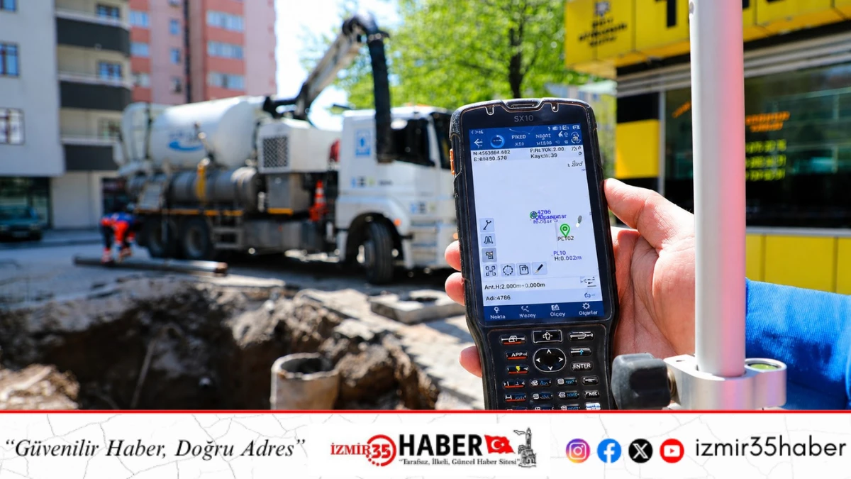  KOSKİCBS İLE D&Uuml;NYANIN &Ccedil;EVRESİNDEN DAHA UZUN ALTYAPI HATTINI DİJİTALDE 
