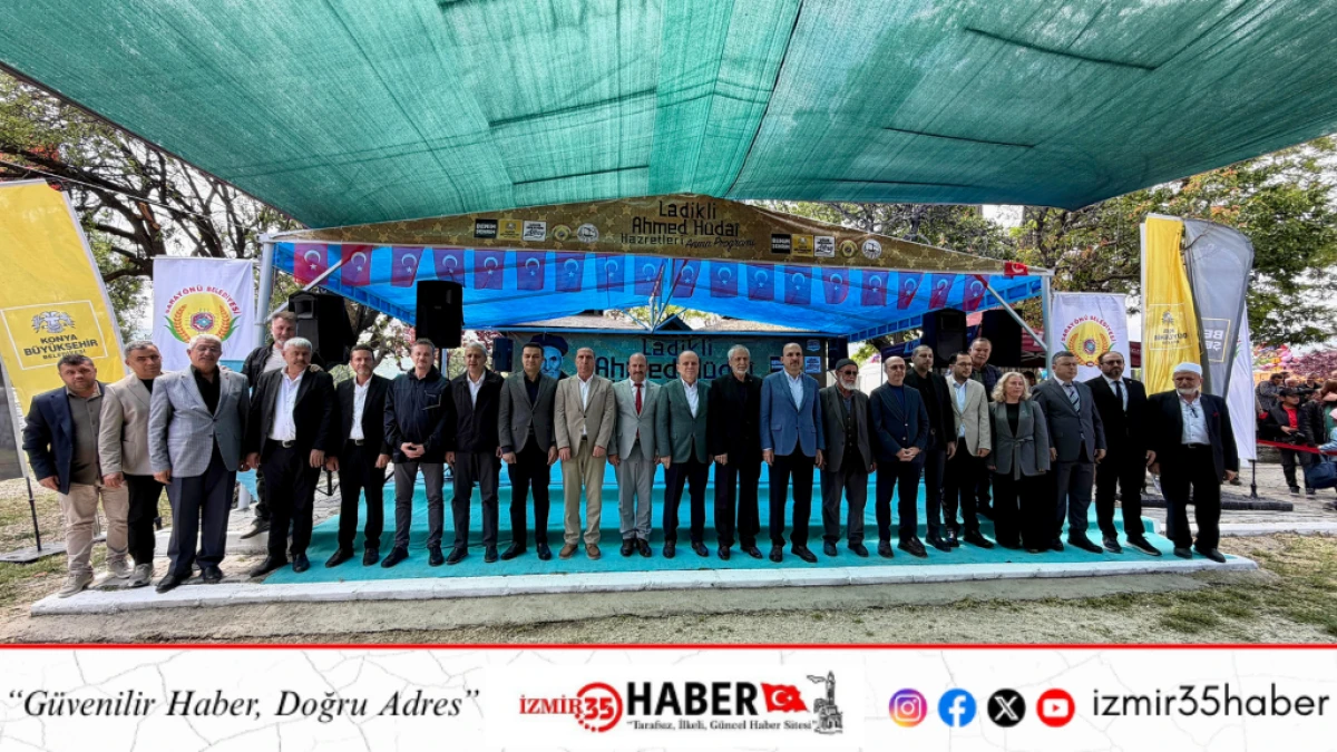 LADİKLİ AHMET H&Uuml;DAİ VEFATININ 57. YIL D&Ouml;N&Uuml;M&Uuml;NDE ANILDI