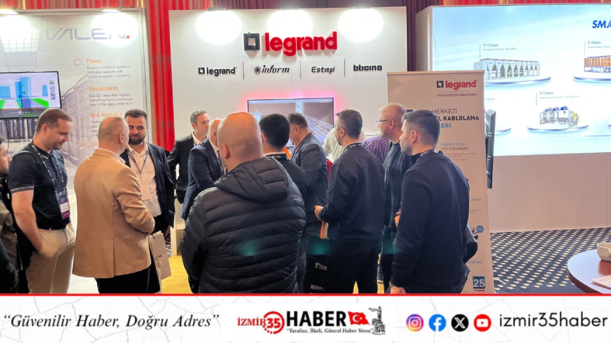 Legrand Türkiye Grubu,   Bu Yıl da Data Center İstanbul’da Yerini Aldı