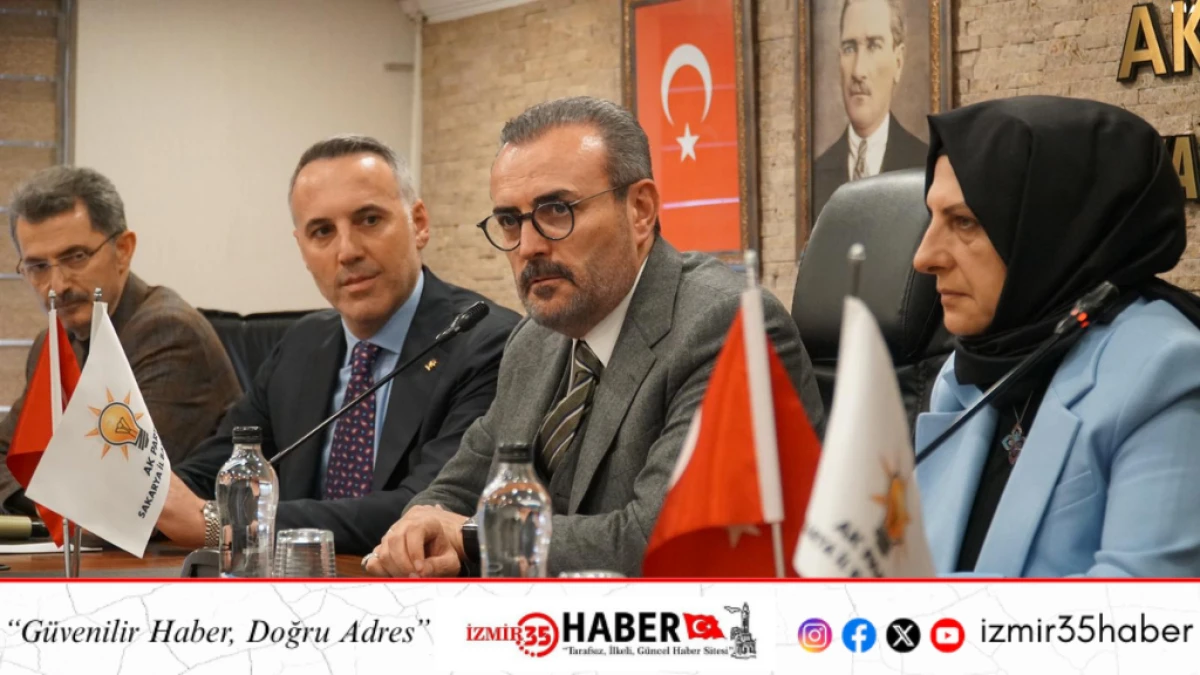 Mahir &Uuml;nal&rsquo;dan AK Parti Sakarya İl Başkanlığı&rsquo;na Ziyaret