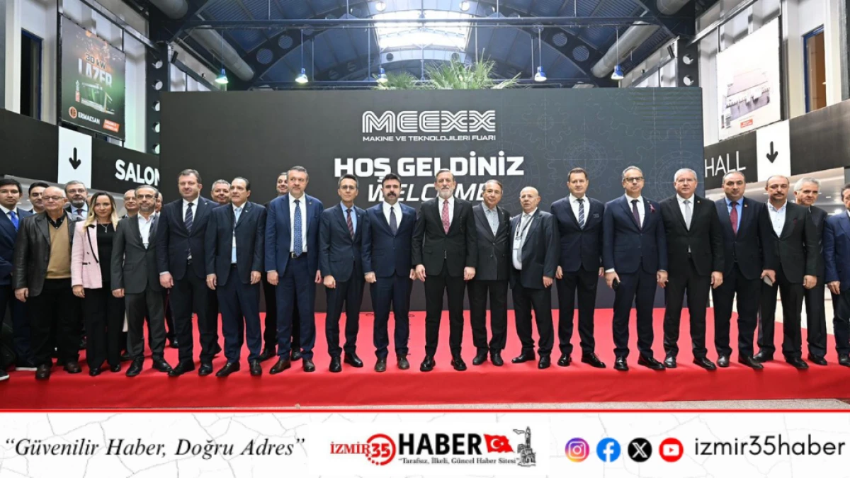 Makine Sektörü MEEXX Fuarı’nda Buluştu