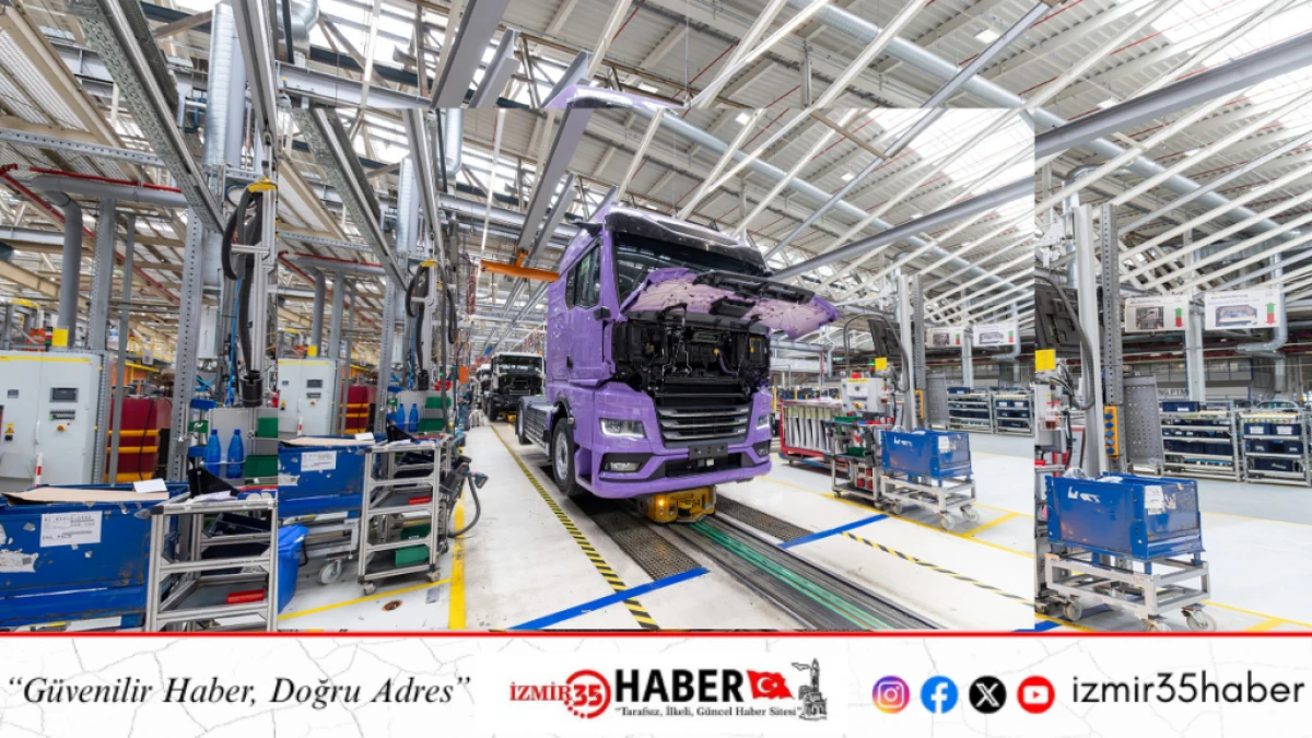 MAN Bir Yılda 1.300 Elektrikli Kamyon &Uuml;retti