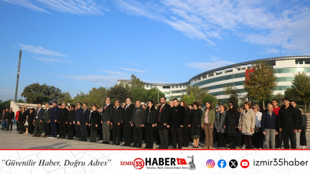 Manisa Celal Bayar Üniversitesi’nde 10 Kasım Atatürk’ü Anma Törenleri Gerçekleştirildi