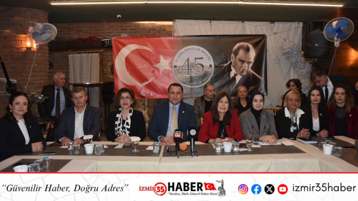 Manisa Dostlar Meclisi’nden Anlamlı Buluşma:  3 Milletvekili Bir konuk oldu