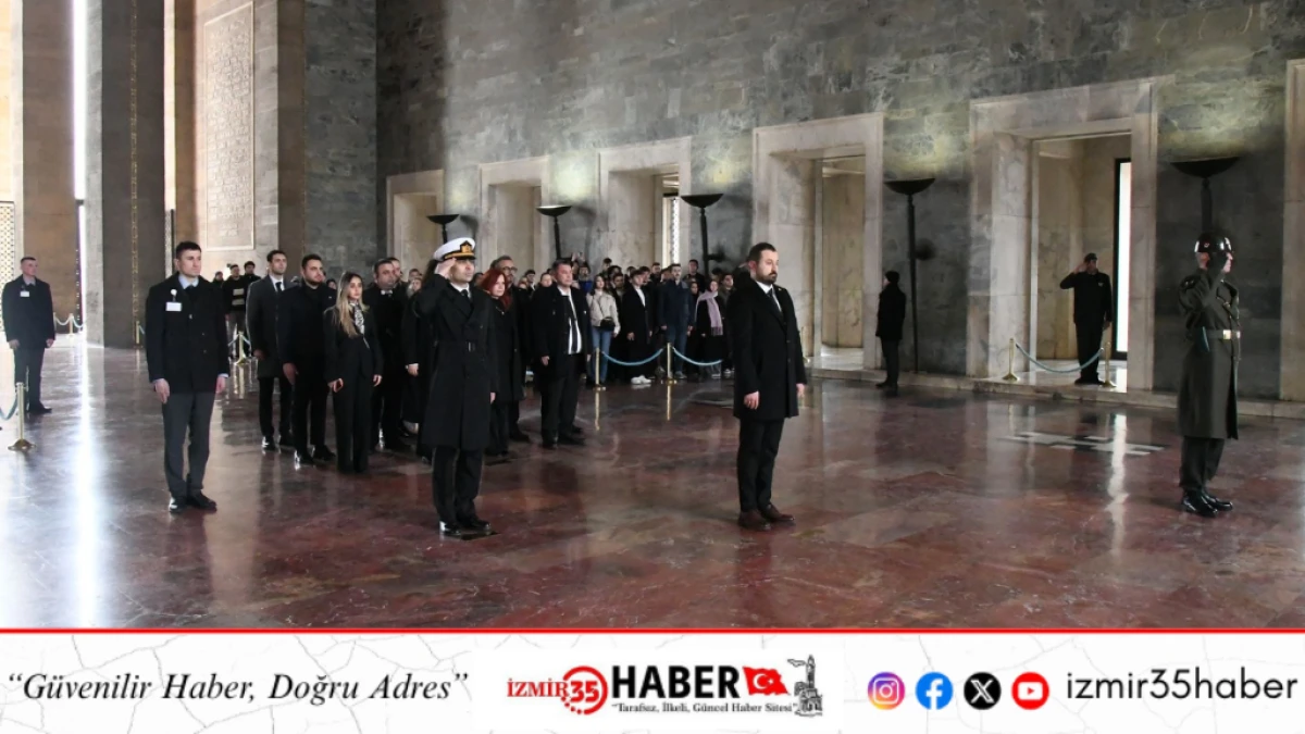 ​   Manisa Sanayici İş İnsanları Derneği Ata&rsquo;nın Huzuruna Anlamlı Ziyaret