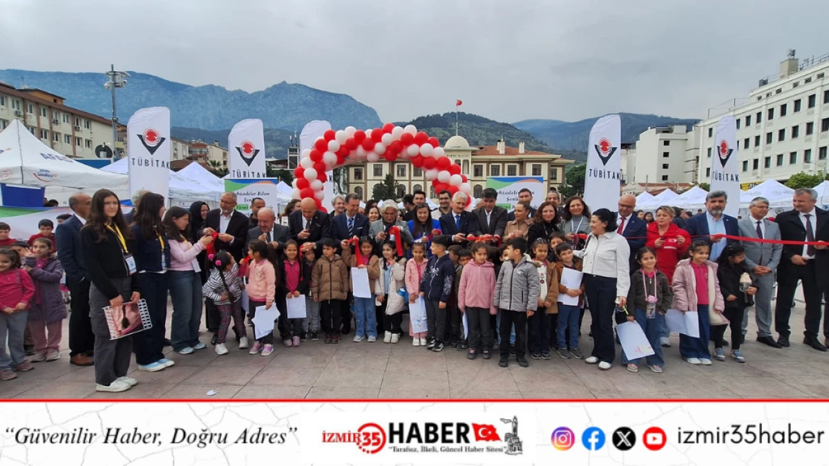 Manisa Şehzadeler Bilim Şenliği Cumhuriyet Meydanı&rsquo;nda Yoğun Katılımla Ger&ccedil;ekleşti
